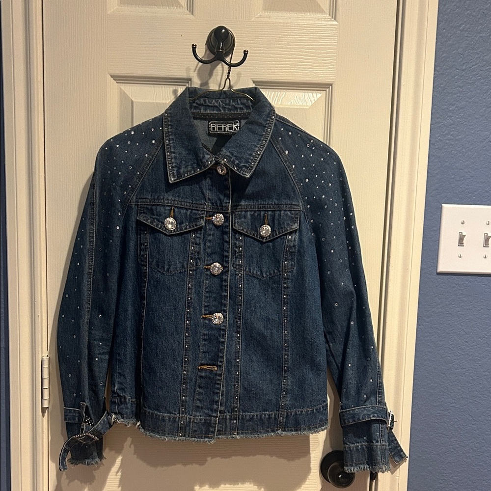 Berek Blue Studded Jean Jacket